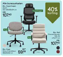 Leen Bakker Bekijk alle bureaustoelen aanbieding