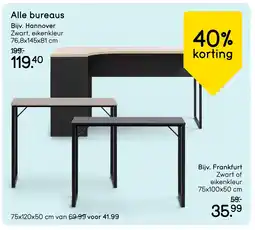 Leen Bakker Bekijk alle bureaus aanbieding