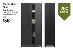 Leen Bakker Bekijk Kledingkast Mick aanbieding