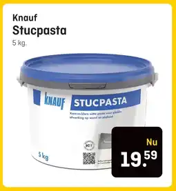 Hubo Knauf Stucpasta aanbieding