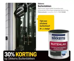 Hubo Sikkens Buitenlakken aanbieding