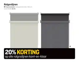 Hubo Rolgordijnen aanbieding