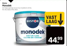 Hubo Histor Monodek aanbieding