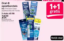 Etos Oral-B opzetborstels aanbieding
