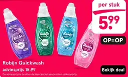 Etos Robijn quickwash aanbieding