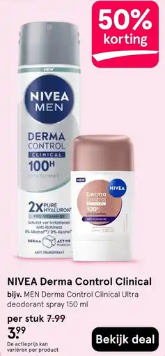 Etos NIVEA Derma Control Clinical aanbieding