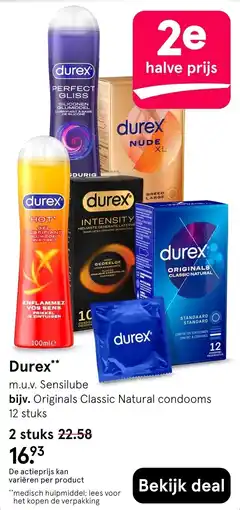 Etos Durex aanbieding