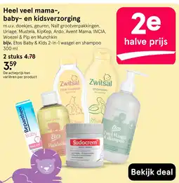 Etos Heel veel mama-, baby- en kidsverzorging aanbieding