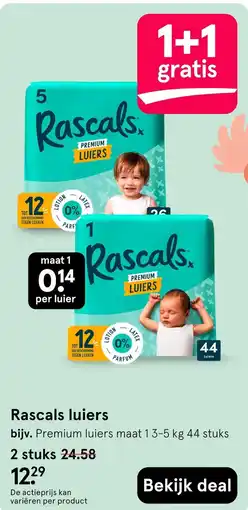 Etos Rascals luiers aanbieding