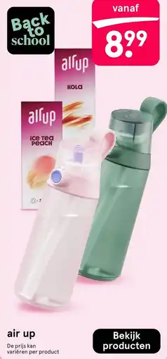 Etos air up aanbieding