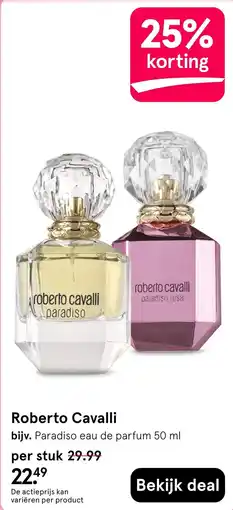 Etos Roberto Cavalli aanbieding