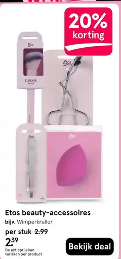Etos Etos beauty-accessoires aanbieding