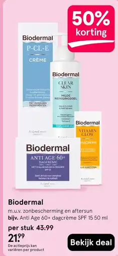 Etos Biodermal aanbieding