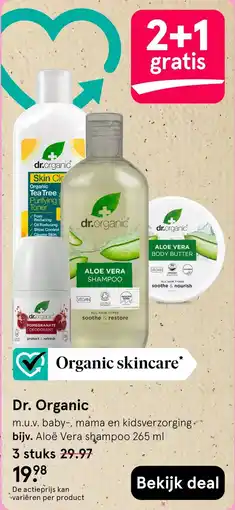 Etos Dr. Organic aanbieding