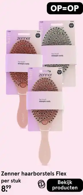 Etos Zenner haarborstels Flex aanbieding