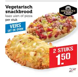 Coop Vegetarisch snackbrood aanbieding