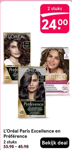 Etos L'Oréal Paris Excellence en Préférence aanbieding