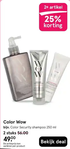 Etos Color Wow aanbieding