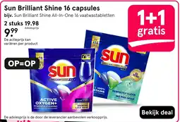 Etos Sun Brilliant Shine 16 capsules aanbieding
