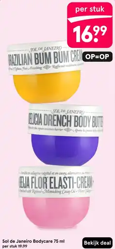 Etos Sol de Janeiro Bodycare aanbieding