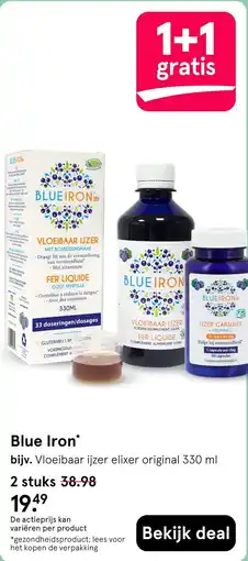 Etos Blue Iron aanbieding