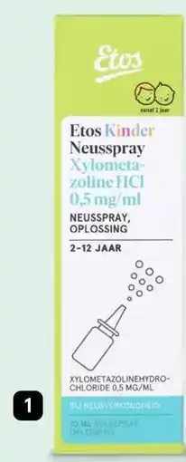 Etos Etos Kind neusspray aanbieding
