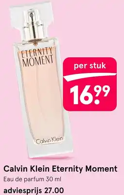 Etos Calvin Klein Eternity Moment aanbieding