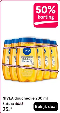 Etos NIVEA doucheolie aanbieding