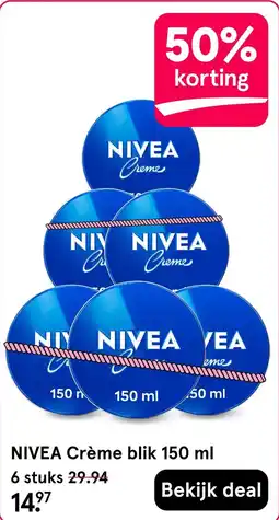 Etos NIVEA Crème aanbieding