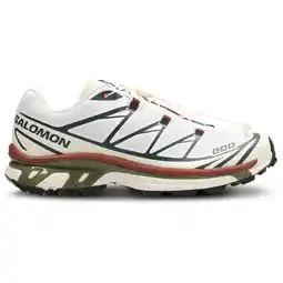 Foot Locker Salomon XT-6 Sneakers Heren - Wit - Maat 44 2/3 - Mesh/Synthetisch aanbieding