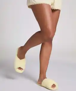 Hunkemoller Hunkemöller Slipper Lia Geel aanbieding