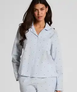 Hunkemoller Hunkemöller Jacket Katoen Blauw aanbieding