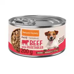 Zooplus 200g Nature's Variety Paté Mini Adult Rund Hondenvoer nat aanbieding