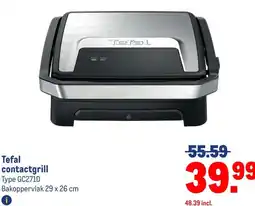 Makro Tefal contactgrill aanbieding