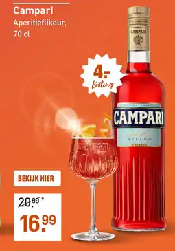 Gall & Gall Campari aanbieding
