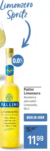 Gall & Gall Pallini Limonzero aanbieding