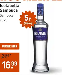 Gall & Gall Isolabella Sambuca aanbieding