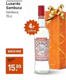 Gall & Gall Luxardo Sambuca aanbieding