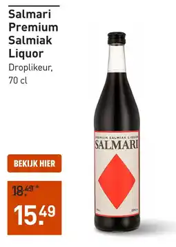 Gall & Gall Salmari Premium Salmiak Liquor aanbieding