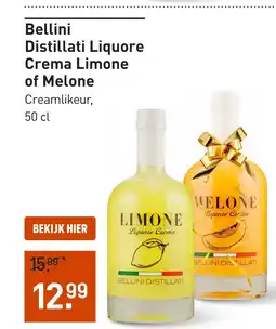 Gall & Gall Bellini Distillati Liquore Crema Limone aanbieding