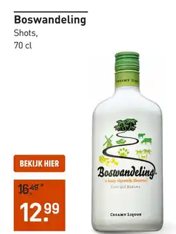 Gall & Gall Boswandeling aanbieding