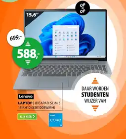 Expert Lenovo IdeaPad Slim 3 15IRH10 (83K1005WMH) aanbieding