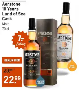 Gall & Gall Aerstone 10 Years Land Cask aanbieding
