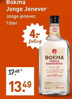Gall & Gall Bokma Jonge Graanjenever aanbieding