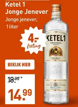 Gall & Gall Ketel 1 Jonge Jenever aanbieding
