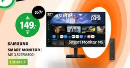 Expert Samsung Smart Monitor M5 M50D FHD LS27FM500EUXEN aanbieding