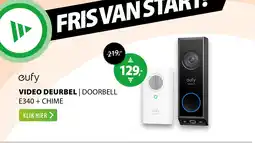 Expert Eufy Video Doorbell E340 + Chime aanbieding
