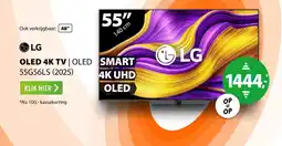 Expert LG OLED EVO 4K 55G56LS (2025) aanbieding