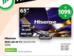 Expert Hisense MiniLED 65U79S PRO (2026) aanbieding