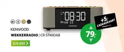 Expert Kenwood CR-ST40DAB Hout aanbieding